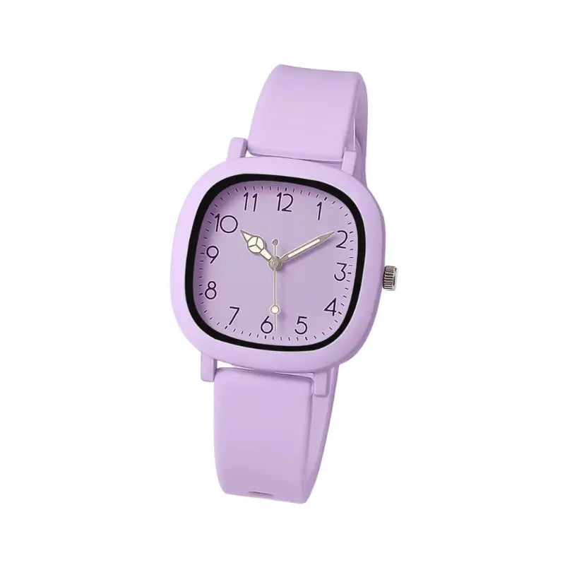 Relógio roxo para mulher