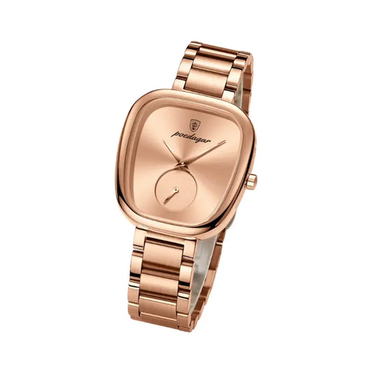 Relógio rosa gold para mulher