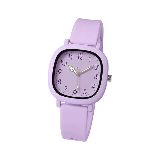 Relógio roxo para mulher